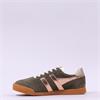 Gola Elan Glitz Retro Gumsole Trainer - Khaki Rose Gold